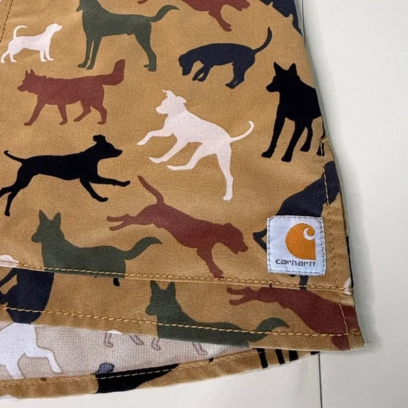 Carhartt Scrub Top Bundle XL Dog Park Print + Gray Force Modern Fit - Picture 5 of 11